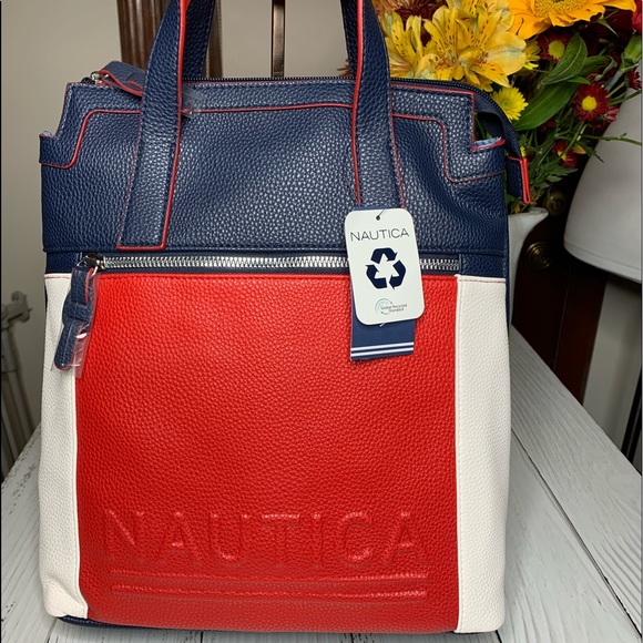 Nautica Handbags - NAUTICA NADINE COLOR BLOCK NWT BACKPACK